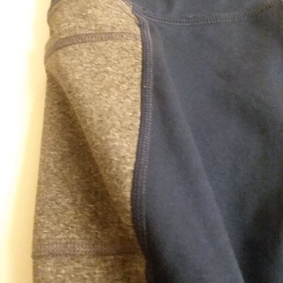 Avia Navy and Grey Fleece Lined Running Tights - Picture 5 of 14